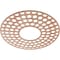 Ekena Millwork Fink Wood Fretwork Pierced Ceiling Medallion, Cherry, 30"OD x 10 7/8"ID x 3/8"T CMWP30X30X0375FFCH - alternate 2